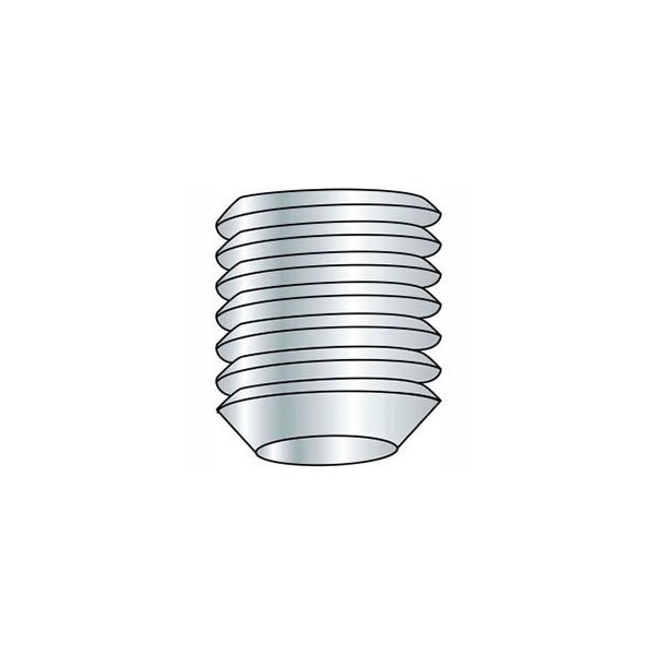 Titan Fasteners M4 x 0.7 x 4mm Cup Point Socket Set Screw - Steel - Black Oxide - DIN 125B - 45H - Pkg of 100 CCC04004 - main
